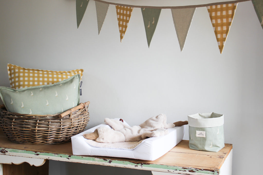 3m Bunting | Ducks on Olive