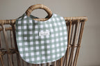 Baby Bib | Farm Animals & Gingham | Karoo Fields