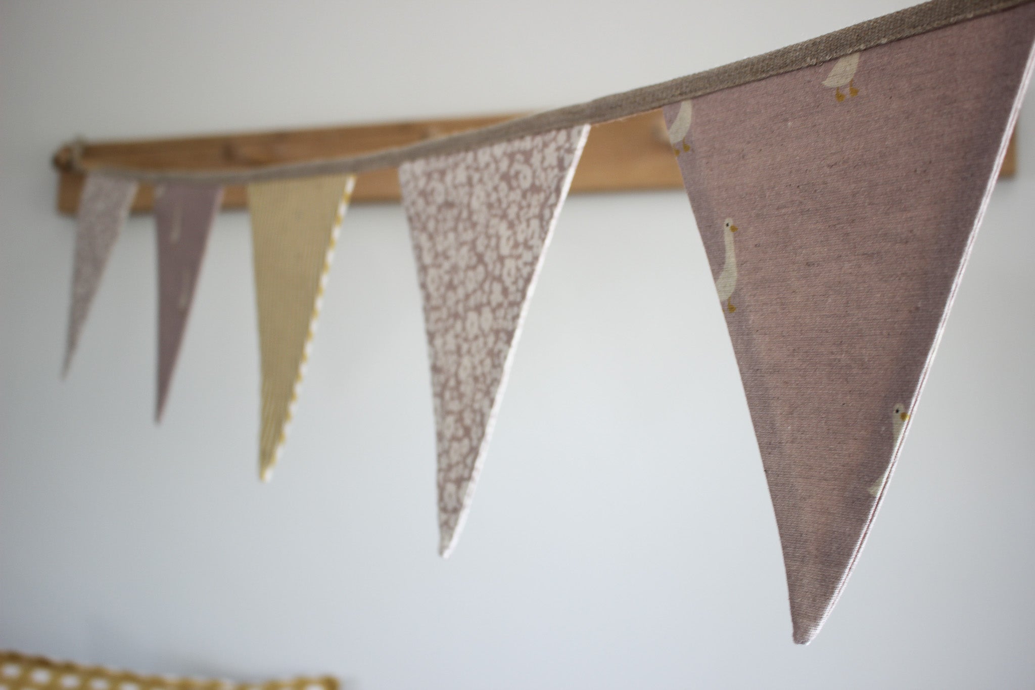3m Bunting | Ducks on Mauve