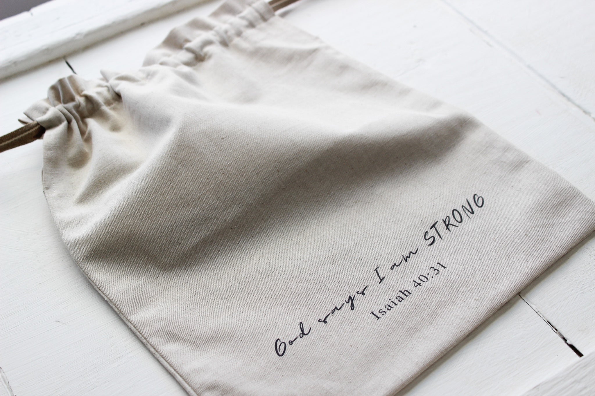 Linen Drawstring | Strong (L)