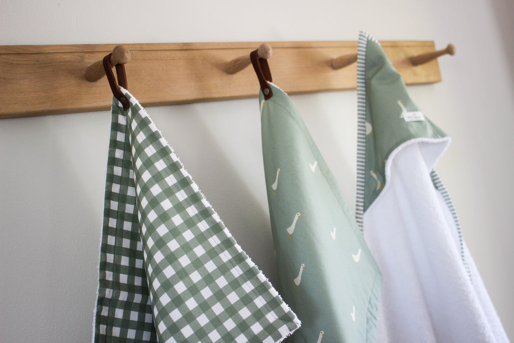 Hooded Cotton Baby Bath Towel | Ducks | Karoo Fields