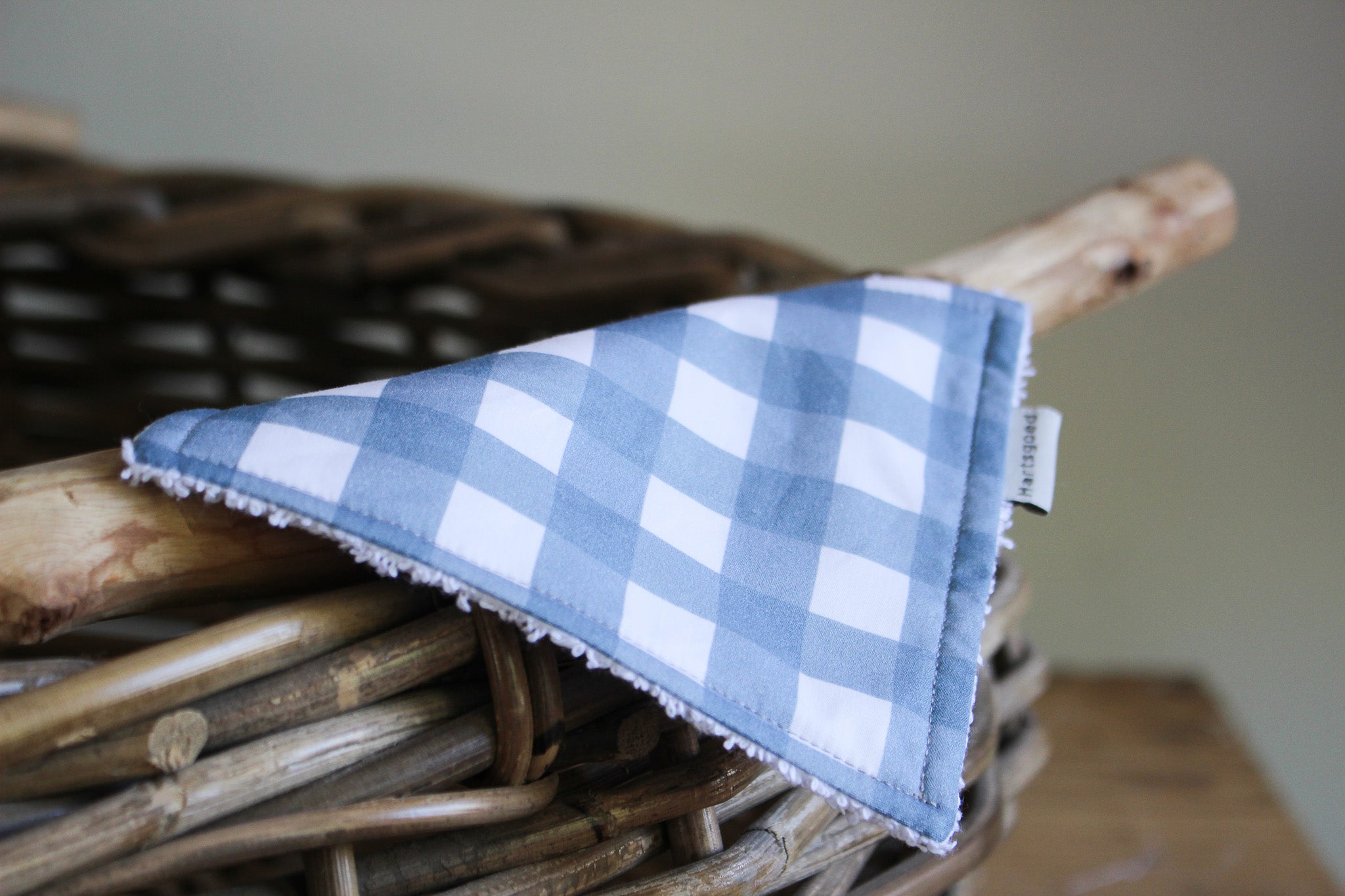 Cotton Face Cloth | Gingham | Karoo Skies
