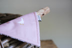 Cotton Face Cloth | Ducks | Dusty Rose