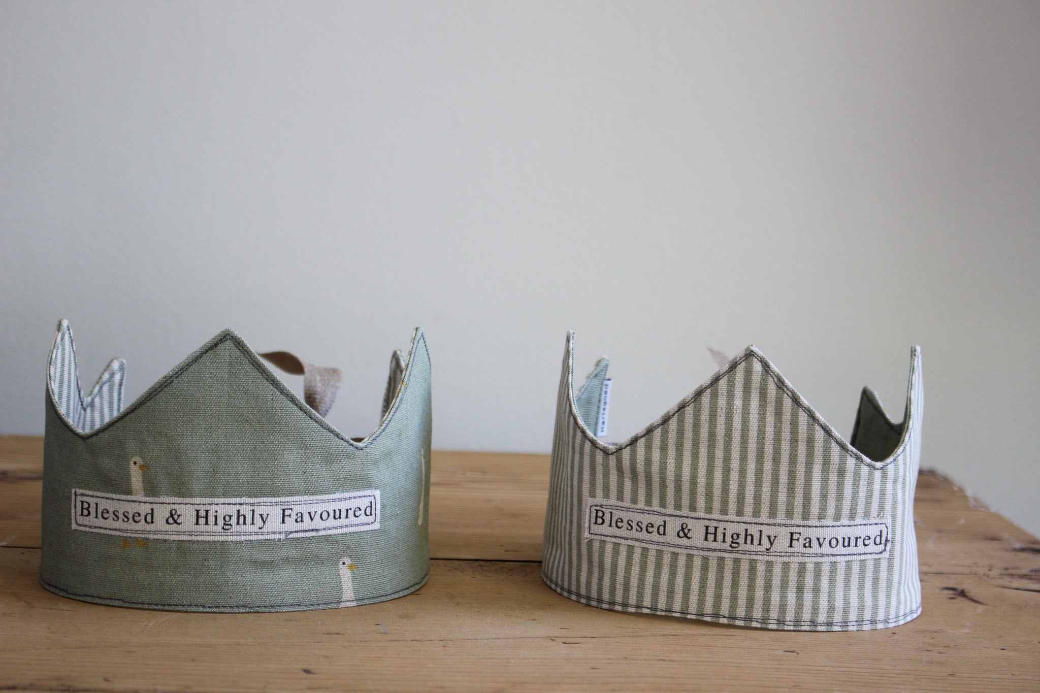 Birthday Crown | Blessed | Olive Ducks & Lines
