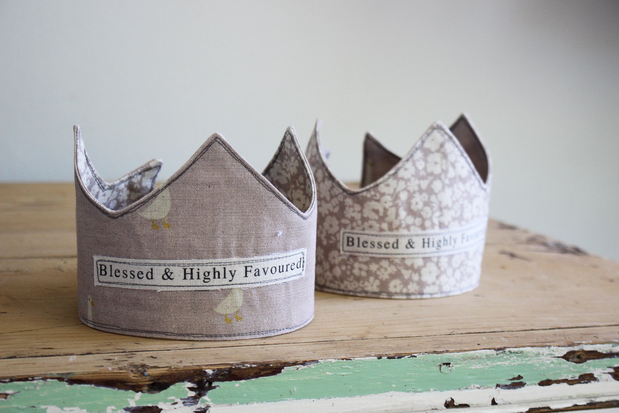 Birthday Crown | Blessed | Mauve Ducks & Fields