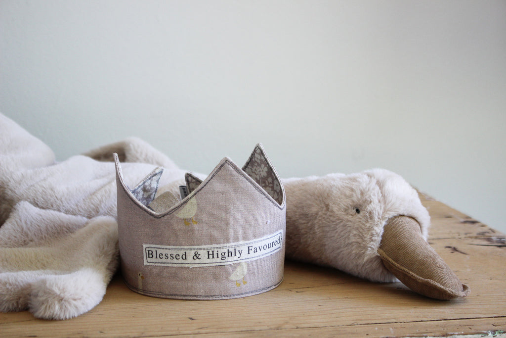 Birthday Crown | Blessed | Mauve Ducks & Fields