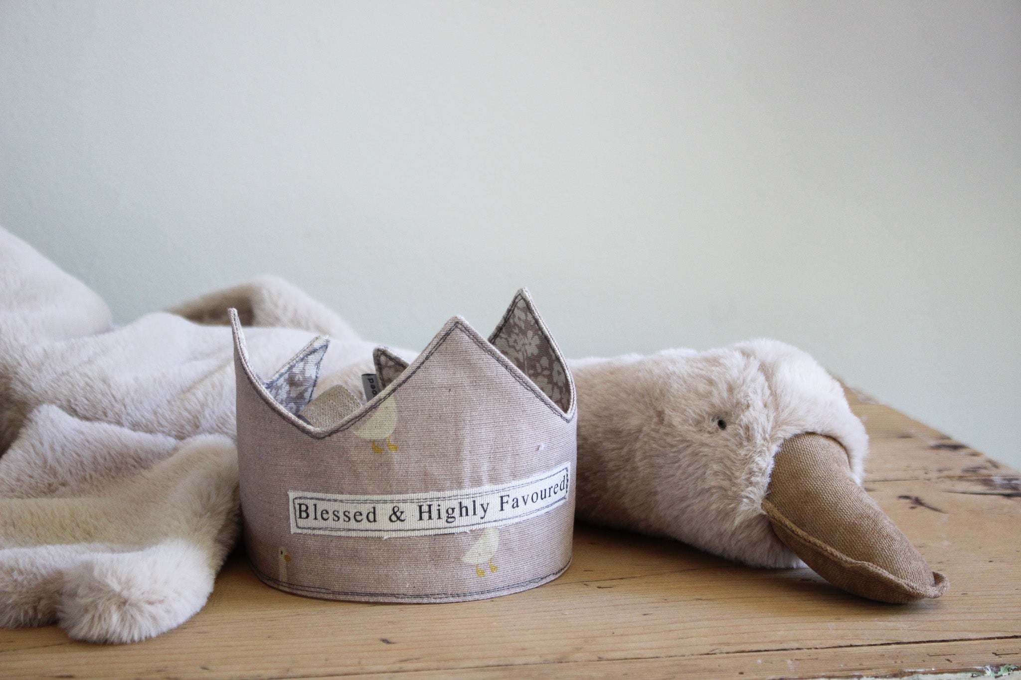 Birthday Crown | Blessed | Mauve Ducks & Fields