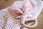 Wooden Teether | Ducks | Dusty Rose