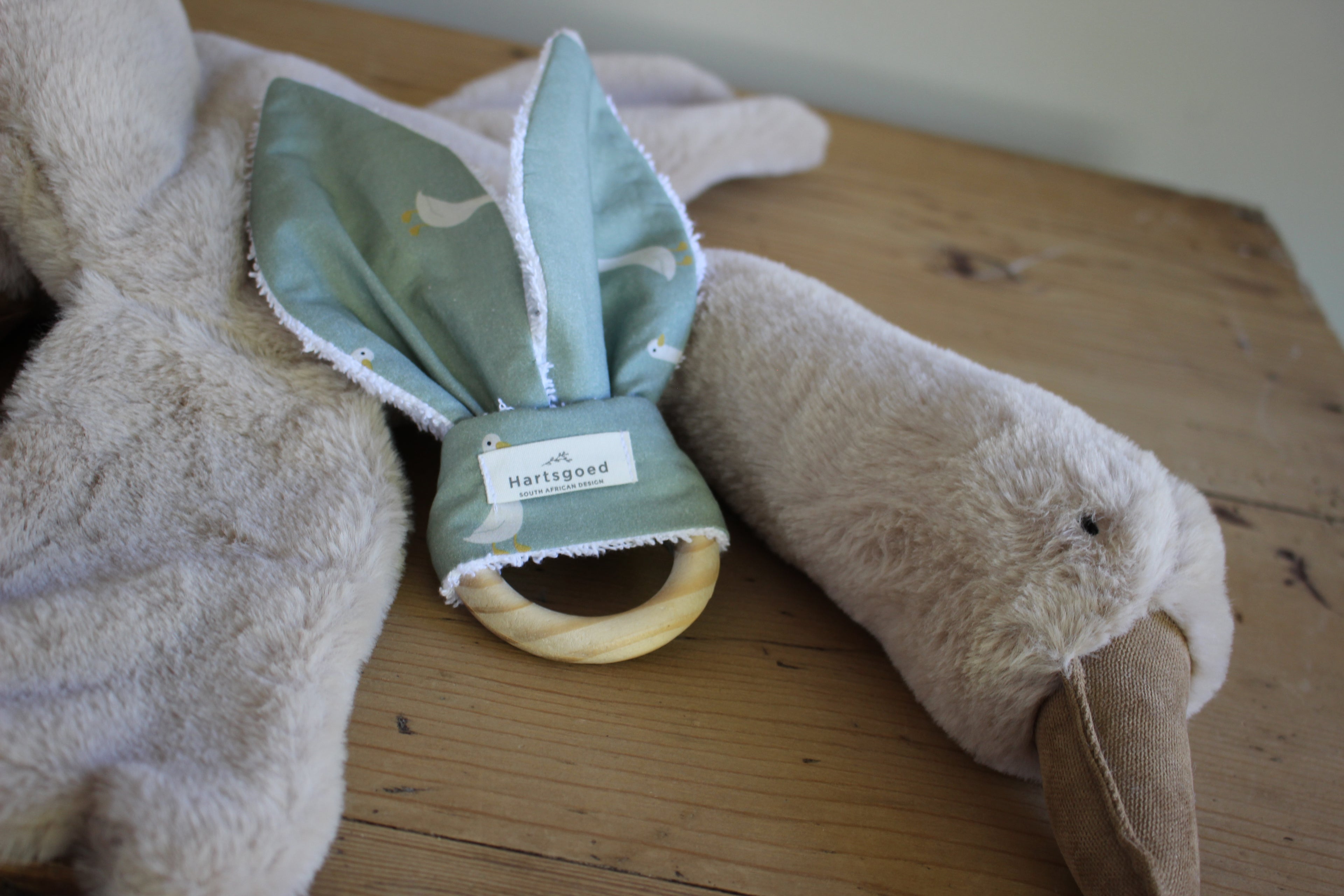 Wooden Teether | Ducks | Karoo Fields