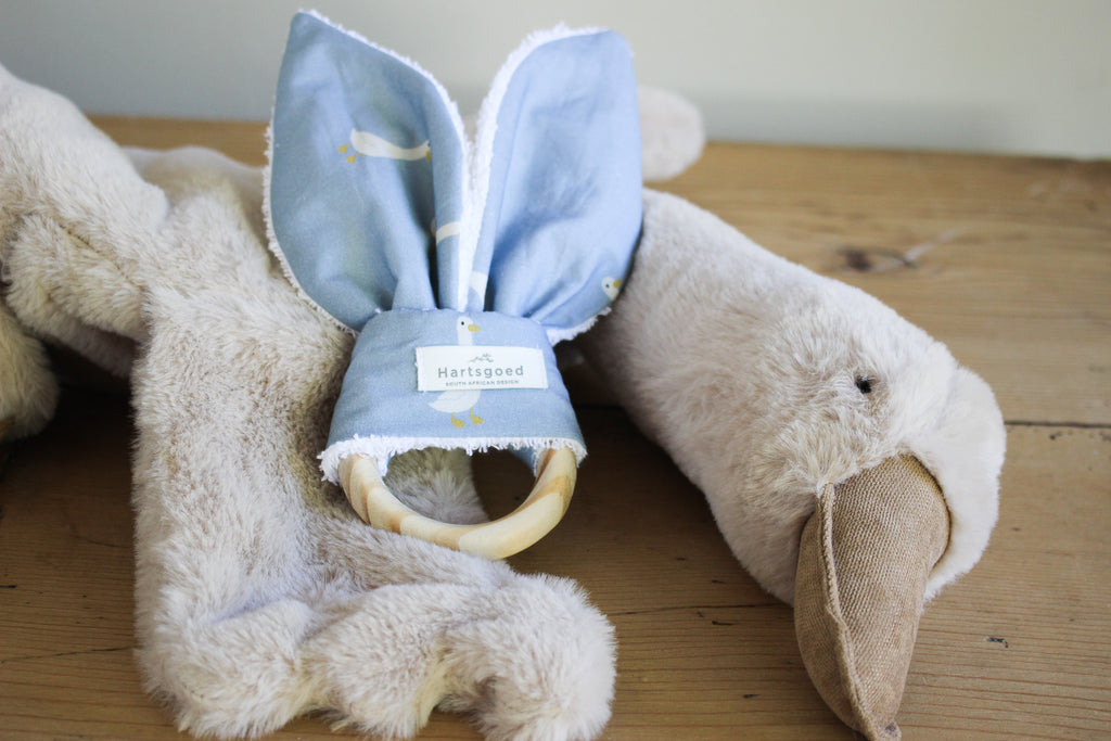 Wooden Teether | Ducks | Karoo Skies