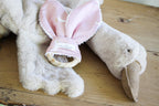 Wooden Teether | Ducks | Dusty Rose