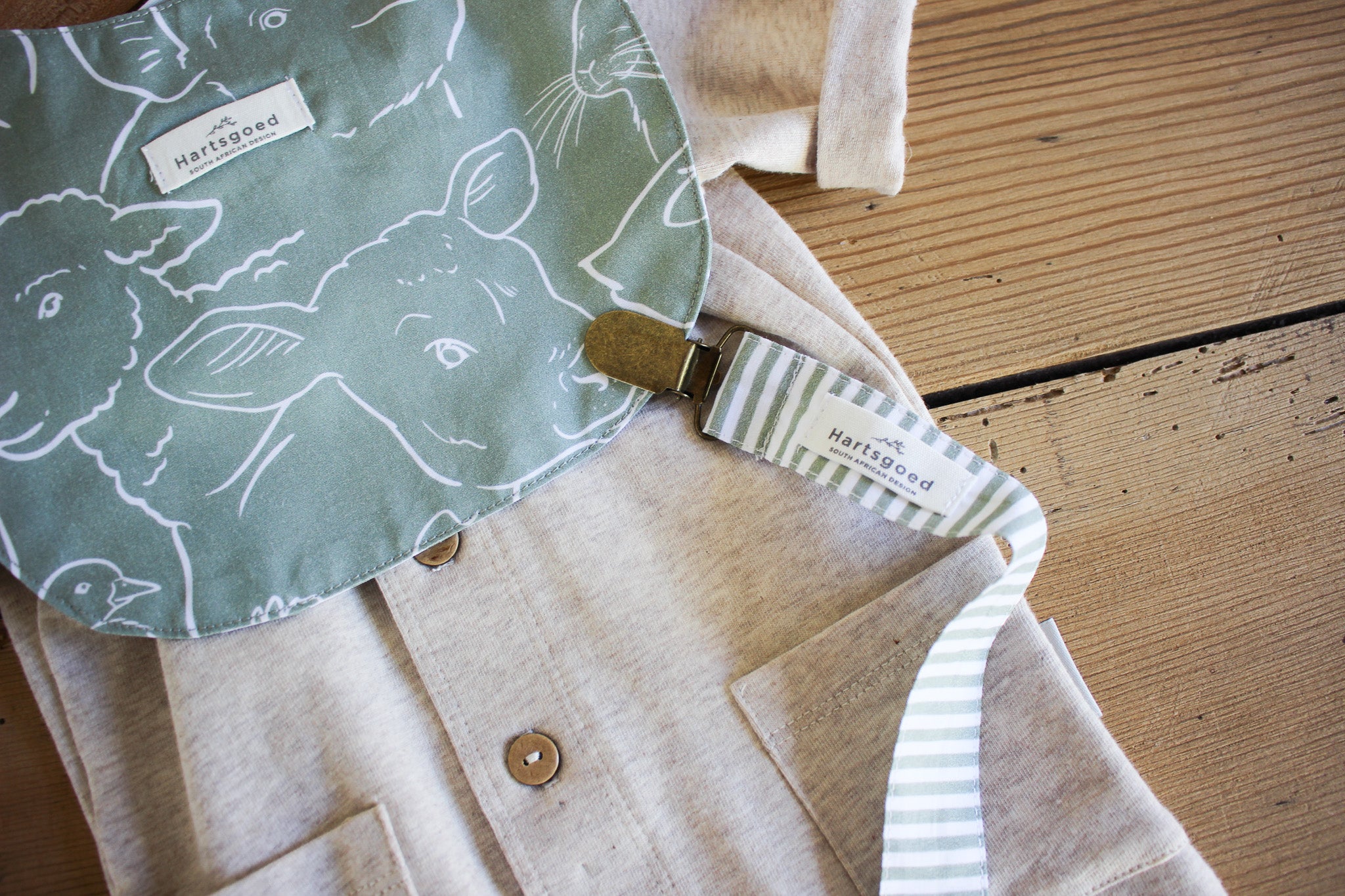 Cotton Dummy Clip | Lines | Karoo Fields