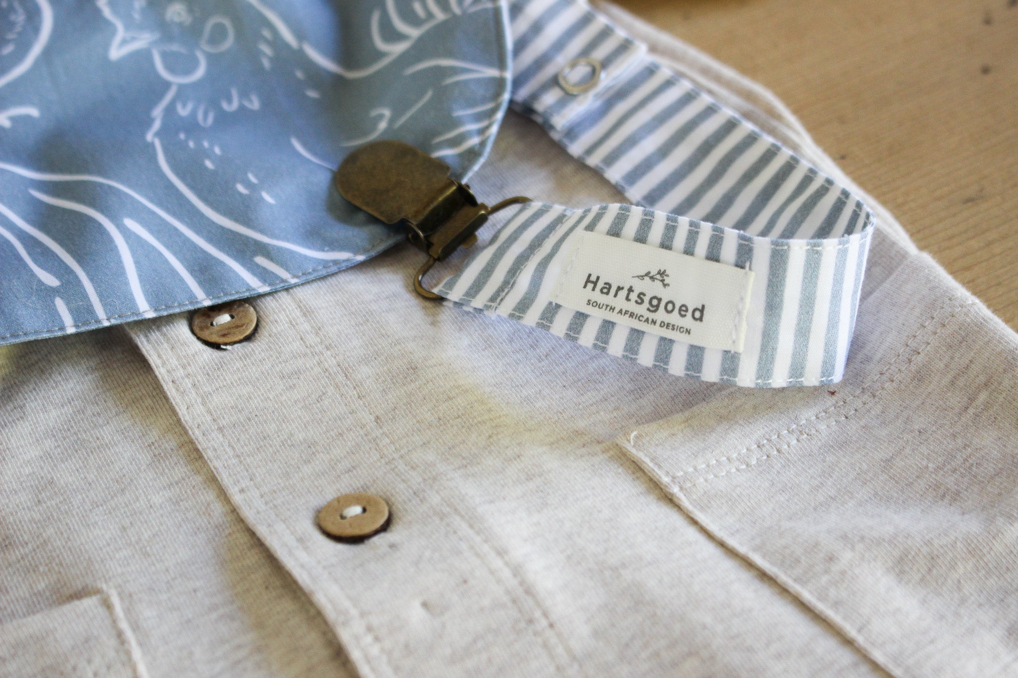 Cotton Dummy Clip | Lines | Karoo Skies