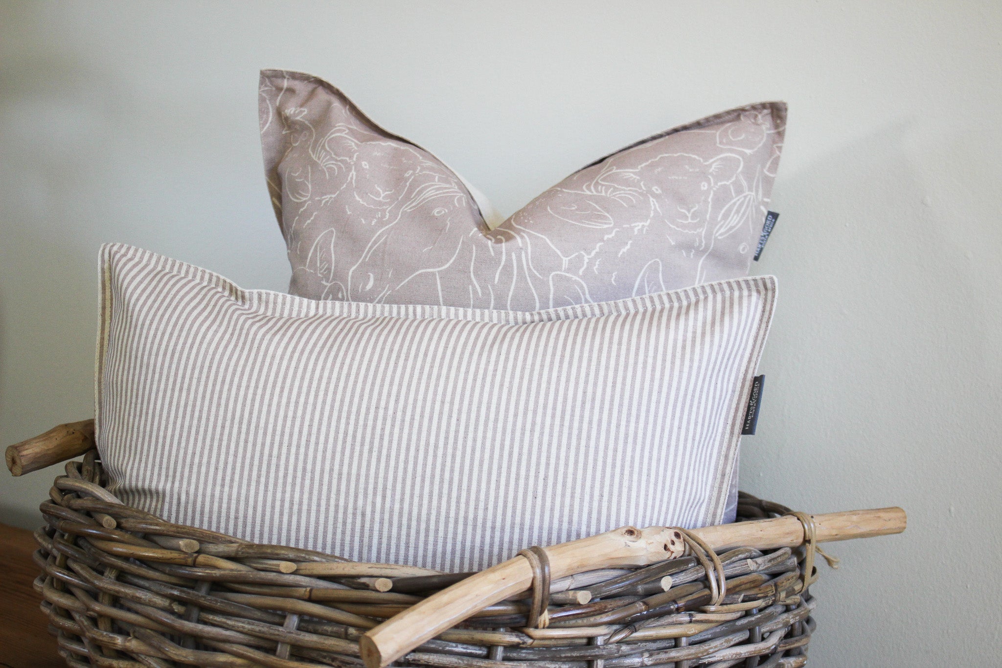 Cushion Cover | Mauve Lines | 35 x 50cm