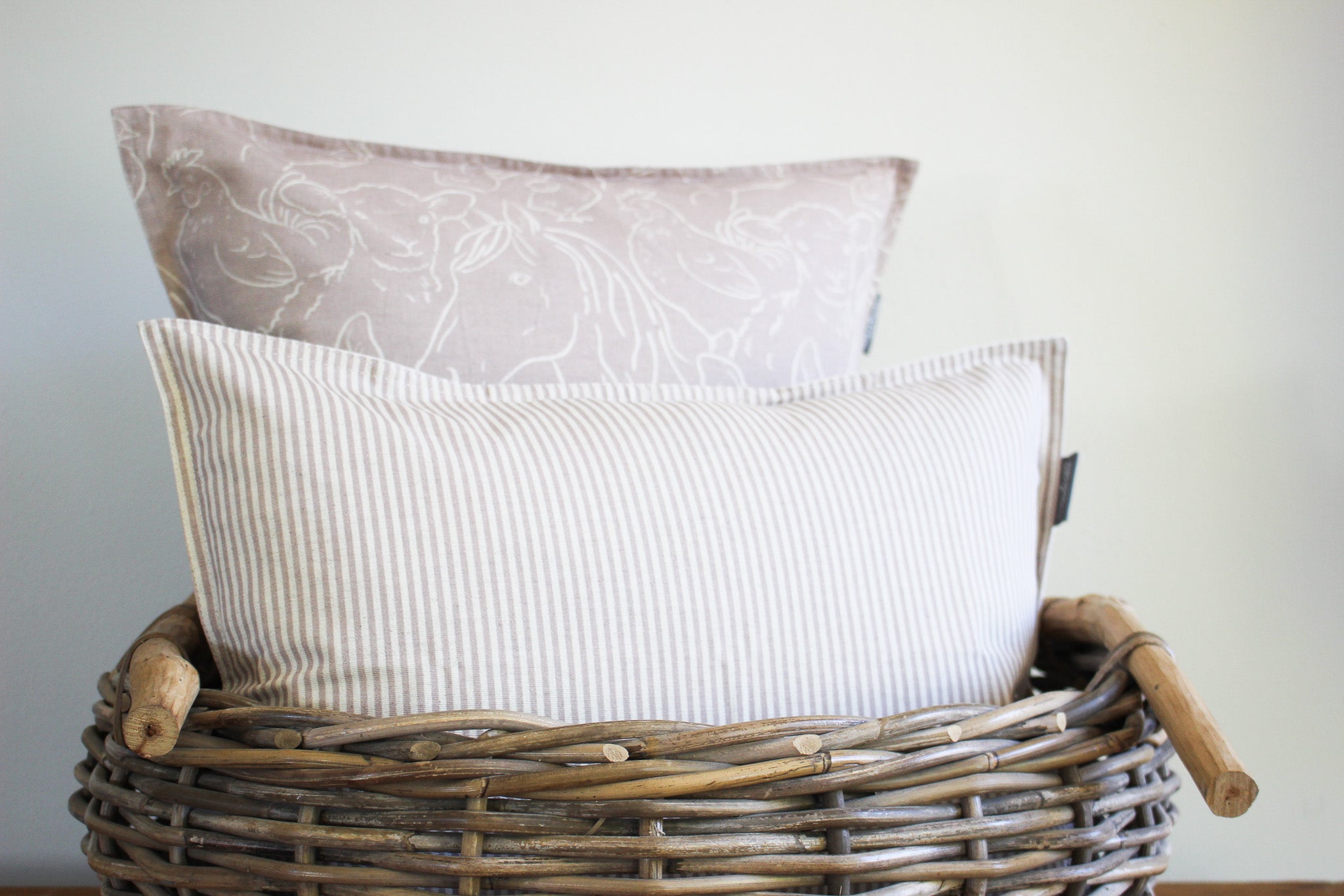 Cushion Cover | Mauve Lines | 35 x 50cm