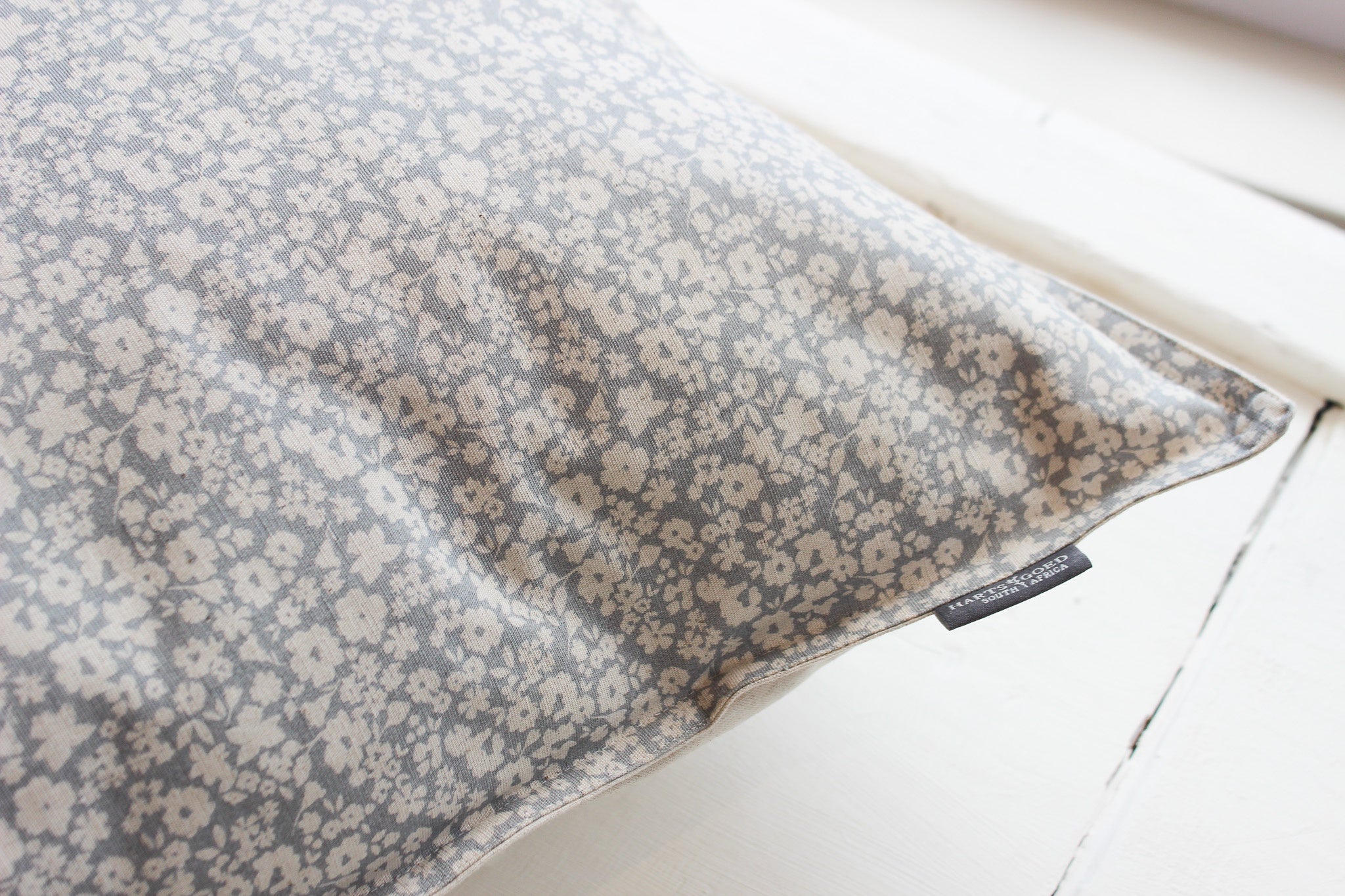 Cushion Cover | Grey Fields of Flowers | 50 x 50cm