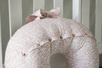 Cotton Nursing Pillow | Flower Fields | Dusty Rose
