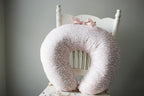 Cotton Nursing Pillow | Flower Fields | Dusty Rose