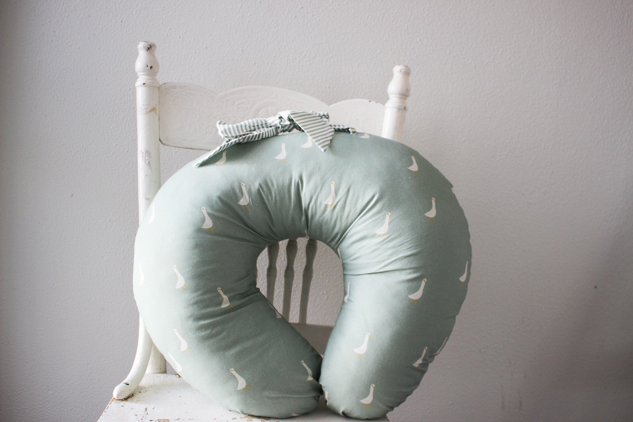 Cotton Nursing Pillow | Ducks | Karoo Fields