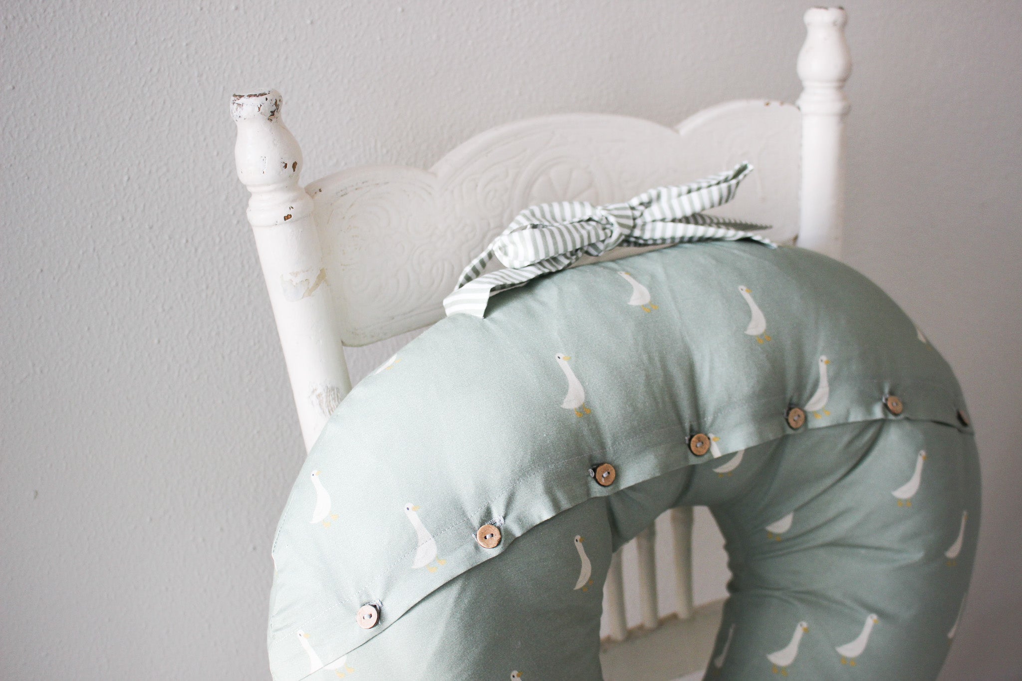Cotton Nursing Pillow | Ducks | Karoo Fields