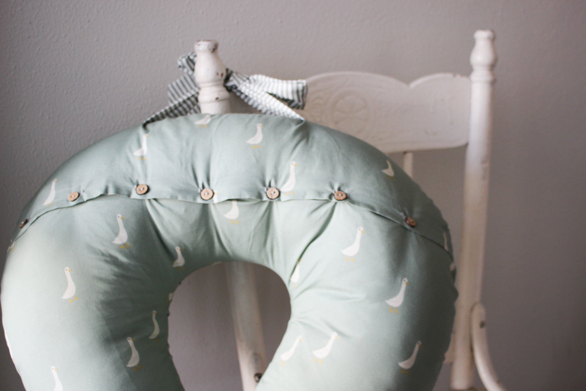 Cotton Nursing Pillow | Ducks | Karoo Fields