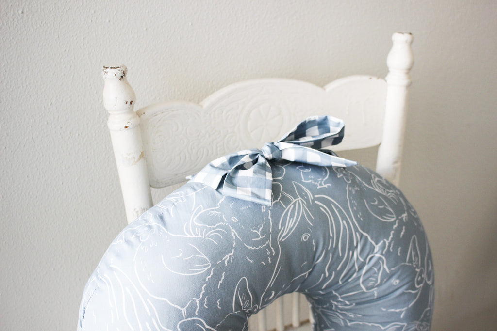 Cotton Nursing Pillow | Farm Animals | Karoo Skies