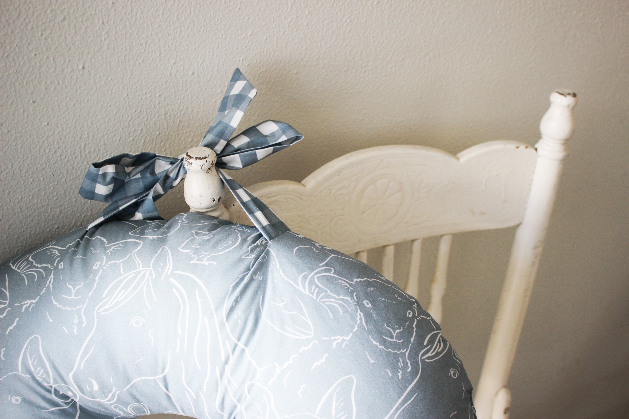Cotton Nursing Pillow | Farm Animals | Karoo Skies