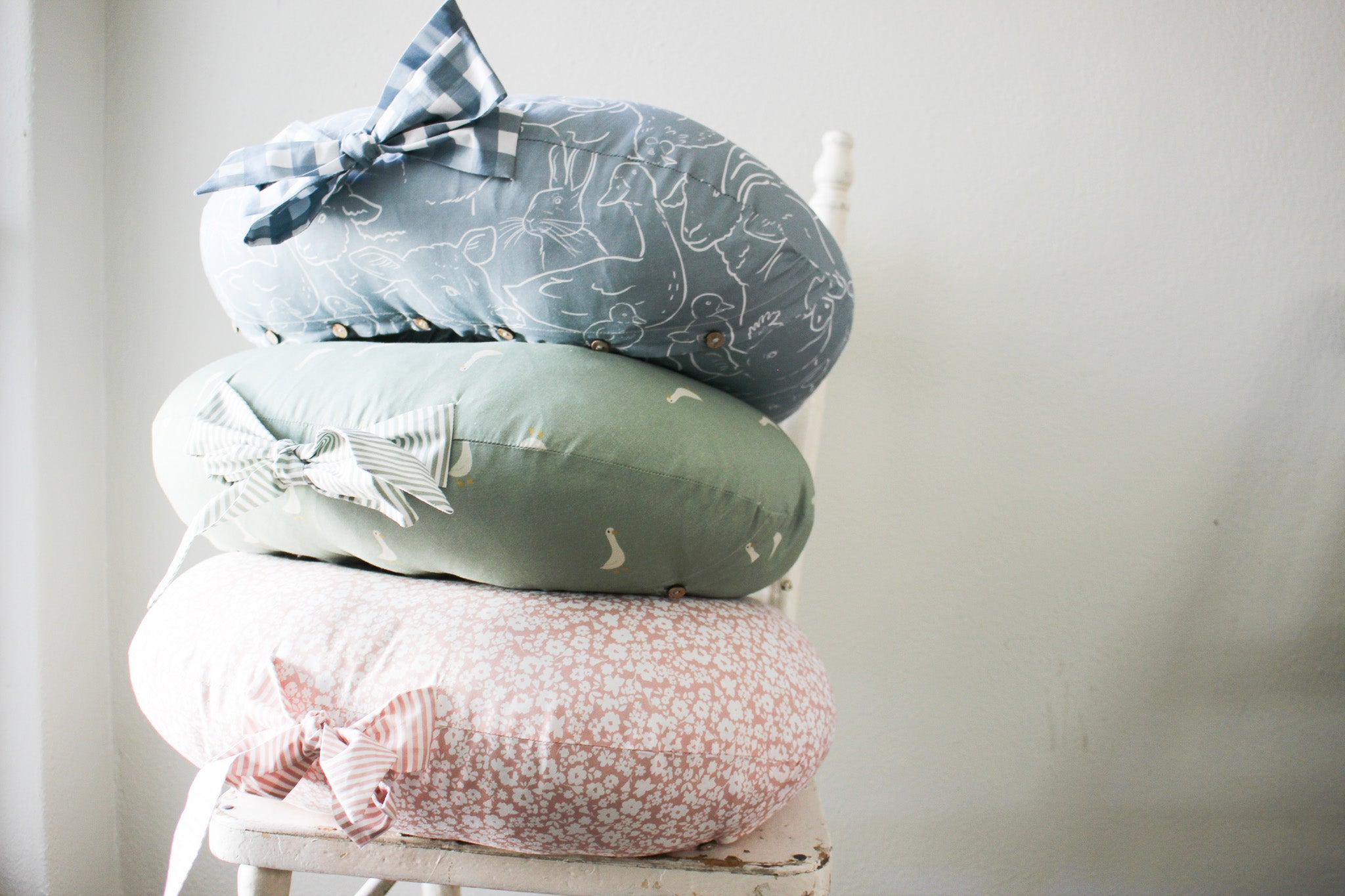 Cotton Nursing Pillow | Ducks | Karoo Fields