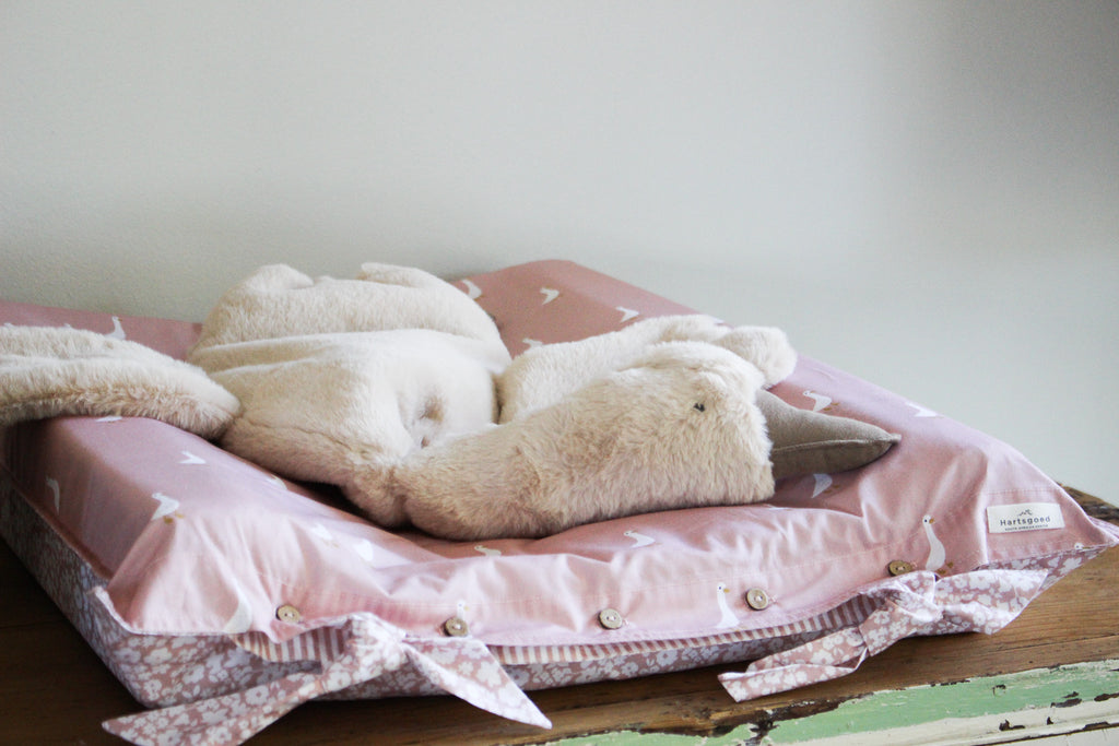 Cotton Changing Mat | Dusty Rose