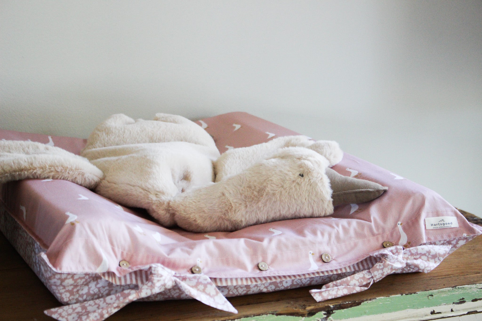 Cotton Changing Mat | Dusty Rose