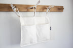Baby Cot Organizer | 2 Pocket Storage | Linen