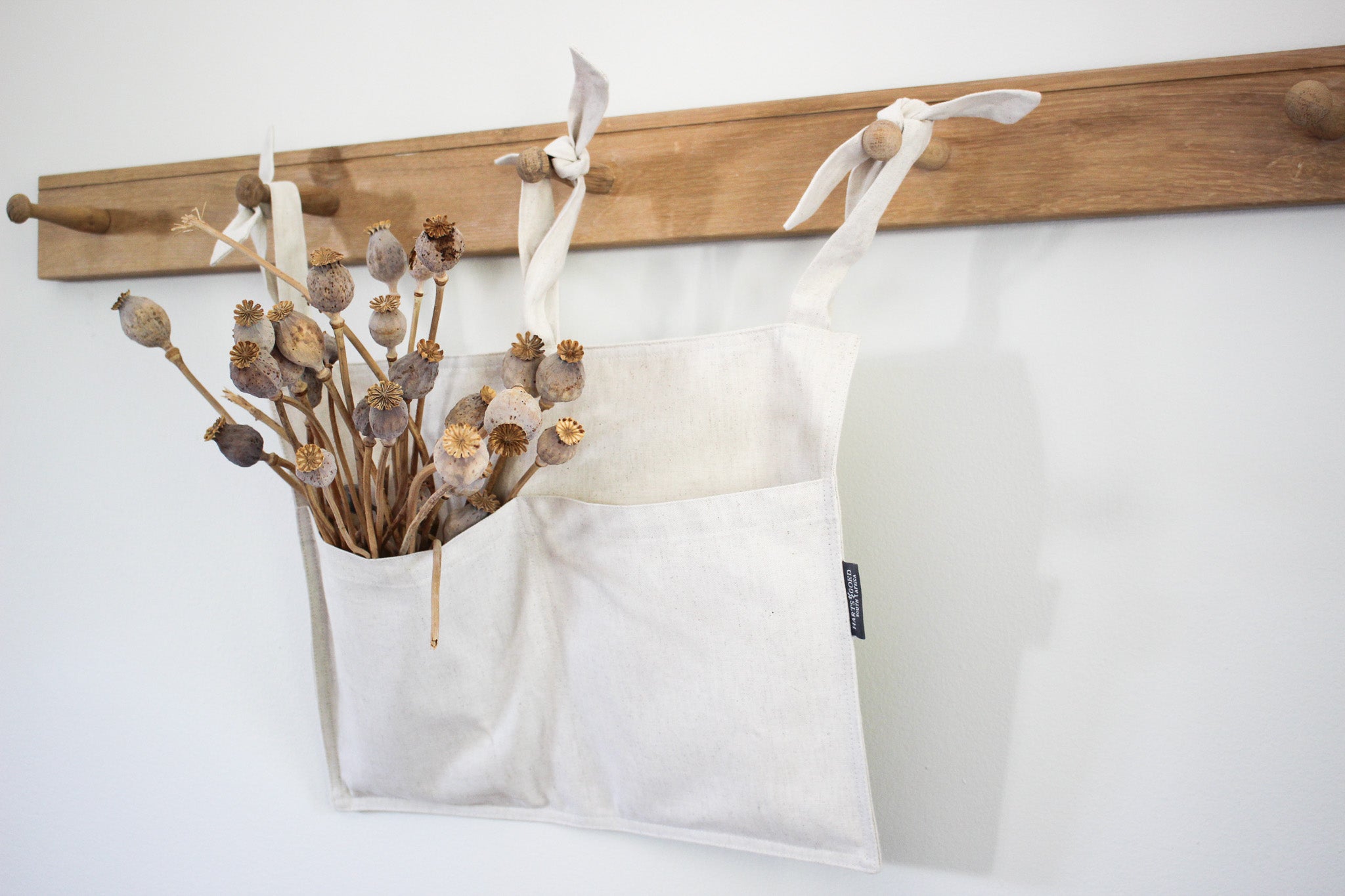 Baby Cot Organizer | 2 Pocket Storage | Linen