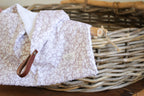 Cotton Burp Cloth | Flower Fields | Mauve