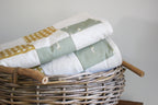 Quilted Kids Blanket | Olive | 145 x 200cm