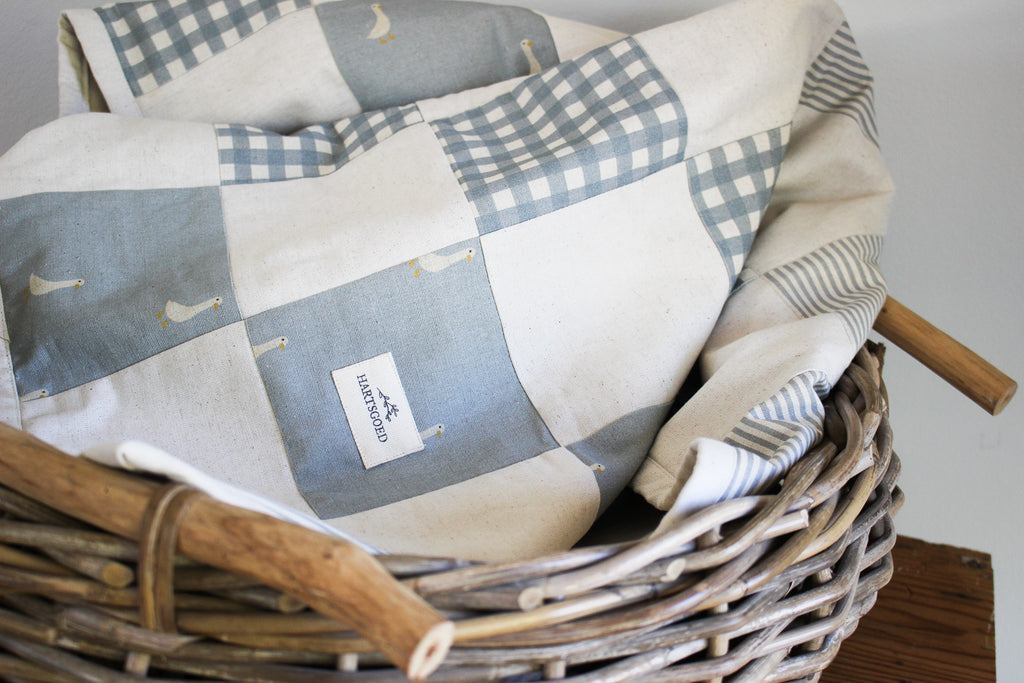 Quilted Kids Blanket | Grey | 145 x 200cm