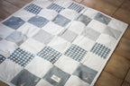 Quilted Baby Blanket | Grey | 80 x 105cm