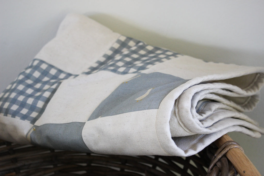 Quilted Kids Blanket | Grey | 145 x 200cm