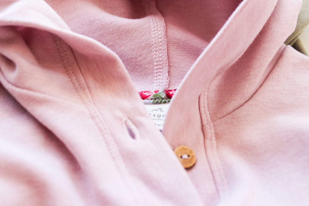 Jean Hooded Cardi | Lavender Blush