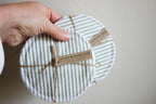 Karoo Mama Nursing Pads | Set of 2 | Green Lines