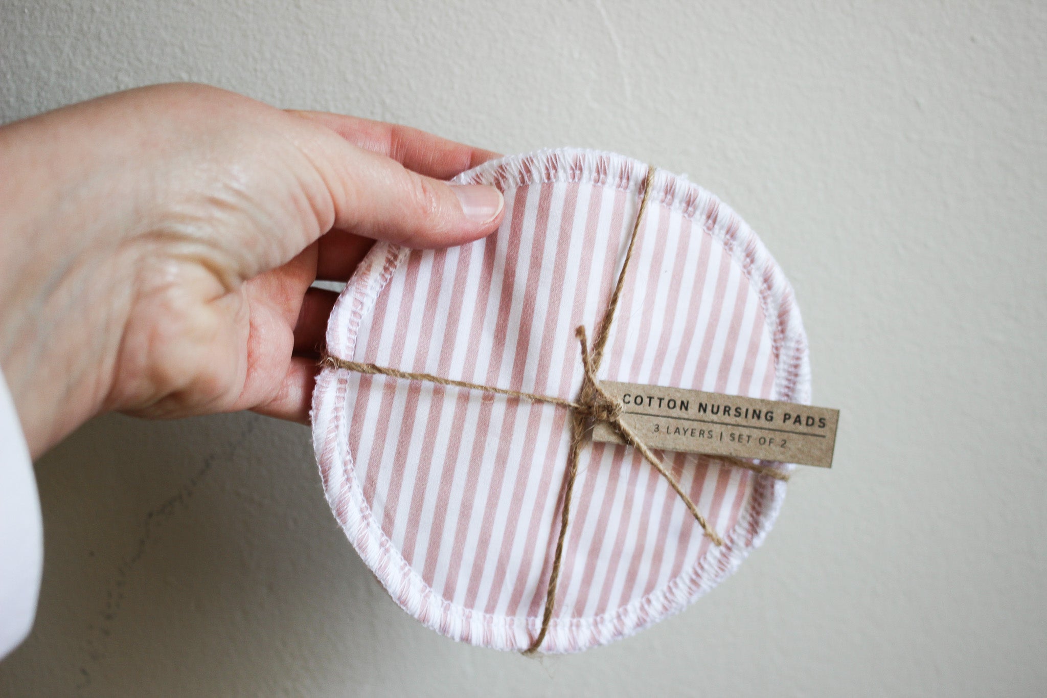 Karoo Mama Nursing Pads | Set of 2 |  Rose Lines