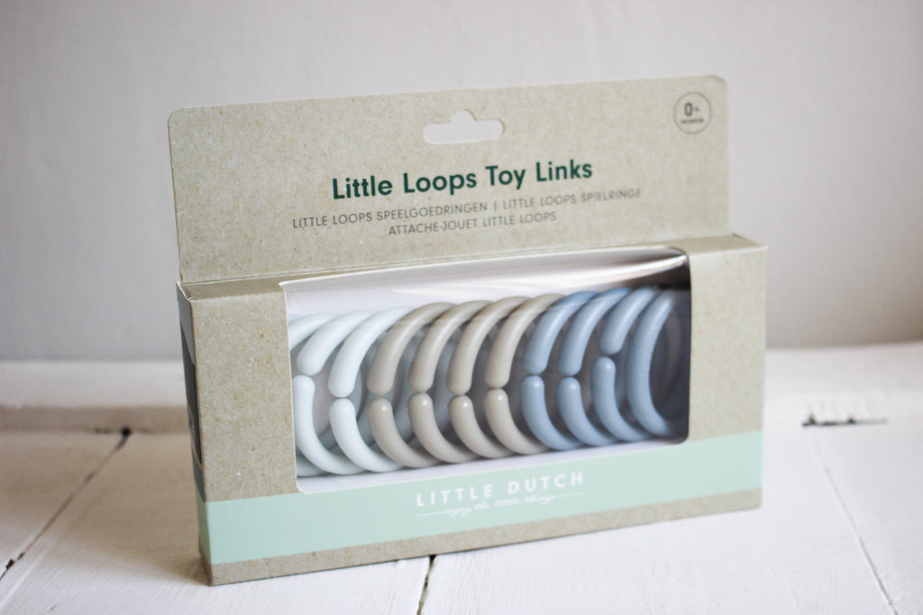 LD Little Loops Toy Links | Blue