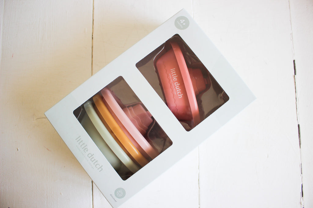 LD Stacking Bath Boats | Pink