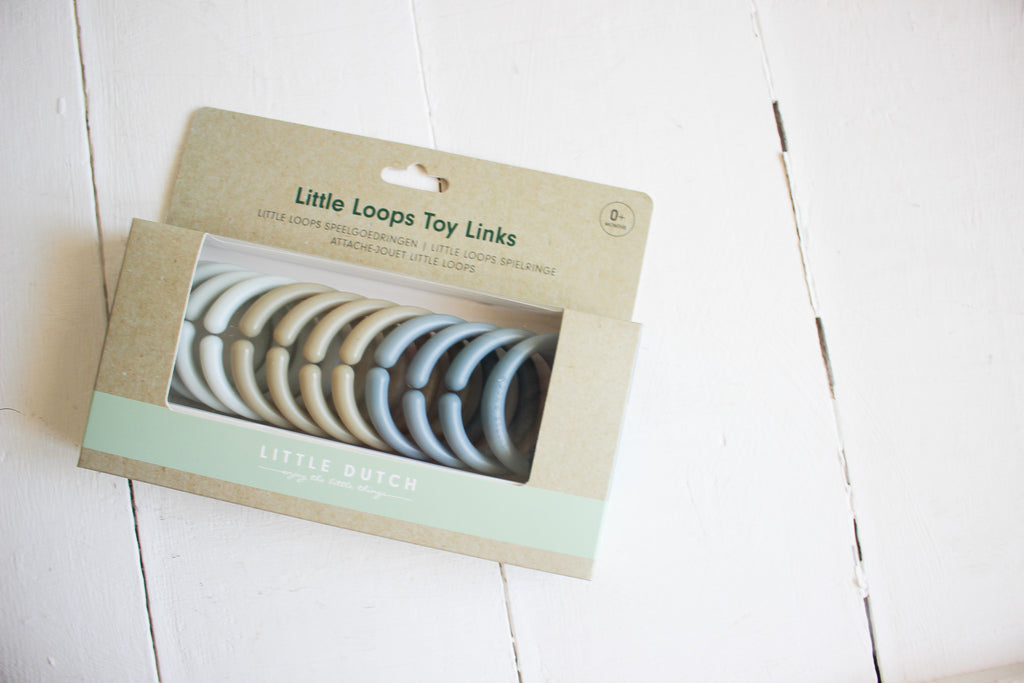 LD Little Loops Toy Links | Blue