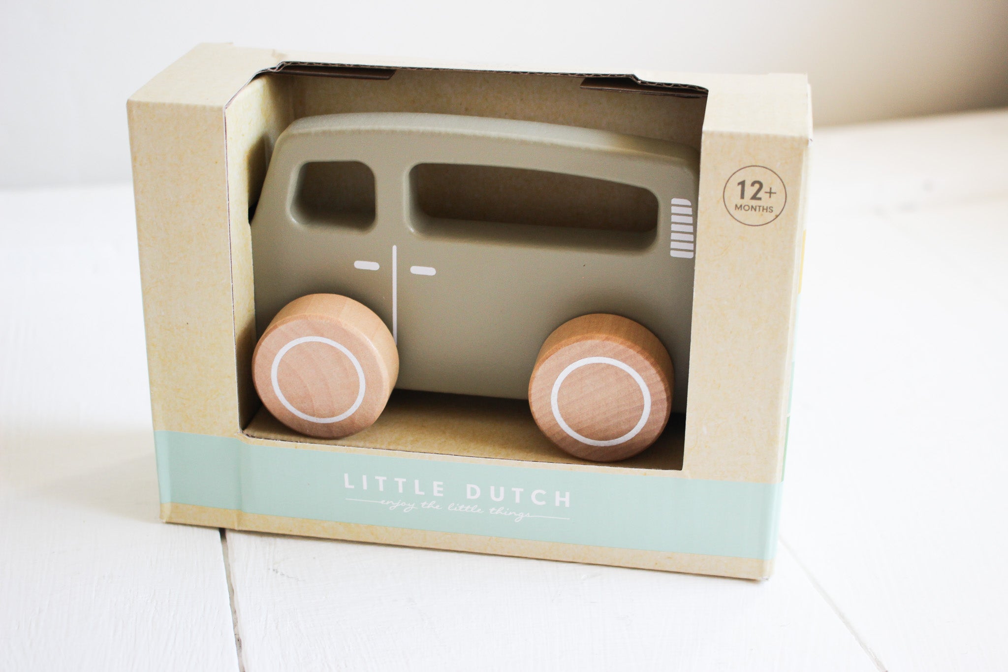 LD Wooden Auto | Olive Bus