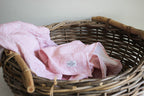 Karookind Heirloom Muslin Blanket | Dusty Rose | Farm Animals
