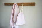 Karookind Heirloom Muslin Blanket | Dusty Rose | Lines