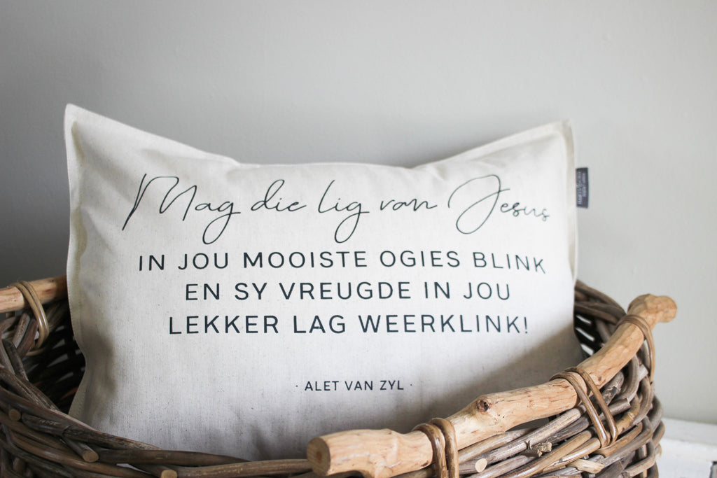 Linen Cushion Cover | Lig van Jesus | 35x50cm