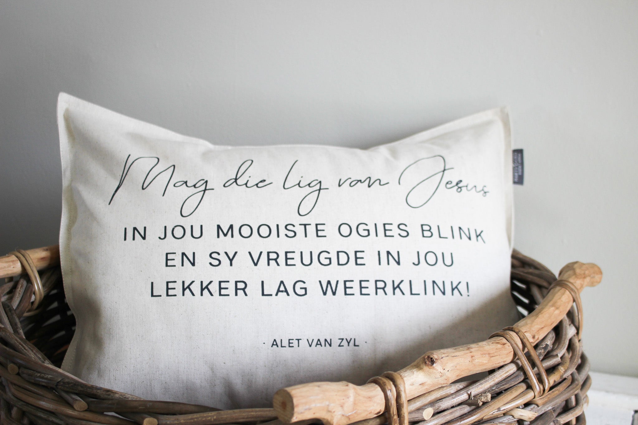 Linen Cushion Cover | Lig van Jesus | 35x50cm