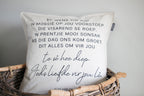 Linen Cushion Cover | Mossie op jou voorstoep