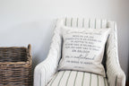 Linen Cushion Cover | Karoovlaktes vol vrede | 50x50cm